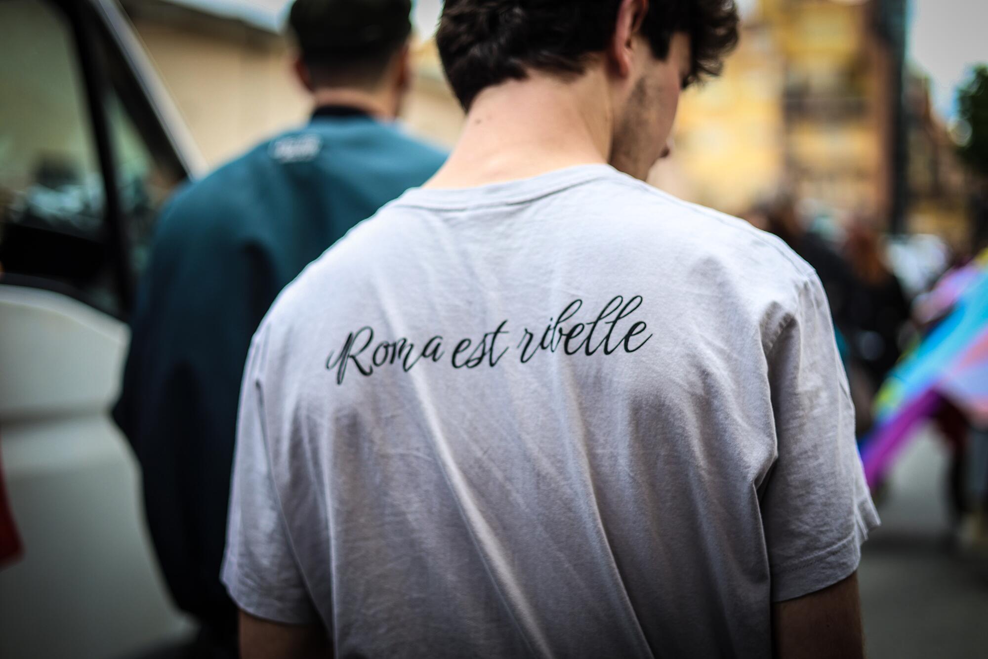 Manifestación antifascista en Roma - 16